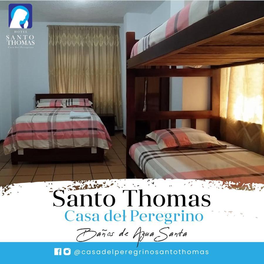Casa del Peregrino Santo Thomas Baños Exterior foto