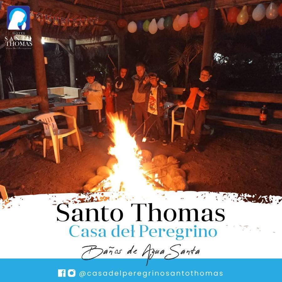 Casa del Peregrino Santo Thomas Baños Exterior foto